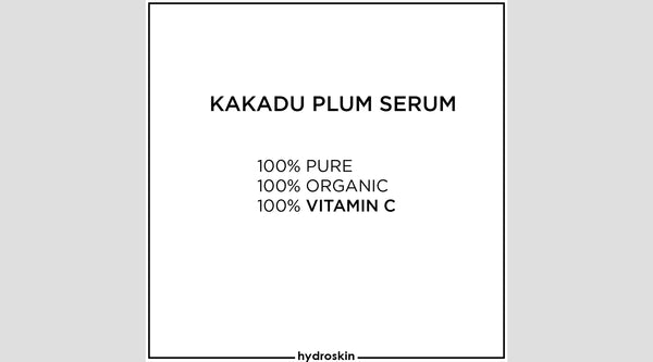 Kakadu Plum Text Graphic | HydroSkinCare